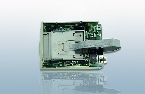 YJ-NZ-CB内置IC卡插拔读写器软驱式IC卡读写器接触式发卡器